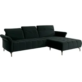 Home Affaire Eckcouch Polyester 2-Sitzer Dunkelgrün