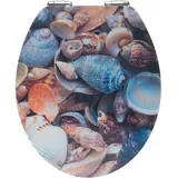 Wenko WC-Sitz Muschel Mehrfarbig