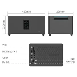 Marstek Jupiter C Plus 2,56 kWh Solarspeicher inkl. 1x 2,56 kWh Erweiterungsakku