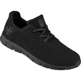 tiroler loden Sneaker ultraleicht und superbequem aus reiner Schurwolle schwarz 40 EU