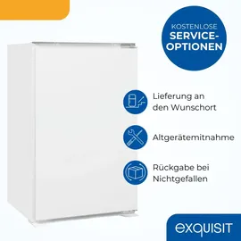 Exquisit EKS5131-4-E-040D Einbaukühlschrank (118 l, 880 mm hoch)