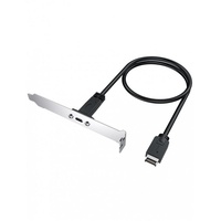 GRAUGEAR Erweiterungskabel mit PCI Blende,Type-E auf Type-C retail