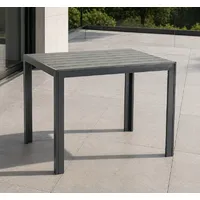 Gardissimo Soul Gartentisch 100 x 70 x 0 cm Anthrazit/Grau/Silber