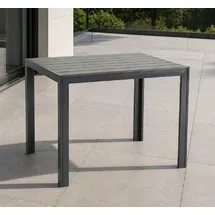 Gardissimo Soul Gartentisch 100 x 70 x 0 cm Anthrazit/Grau/Silber