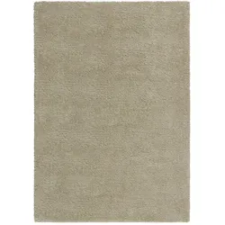 Strapazierfähiger & Kuscheliger Hochflor-Teppich `Lyne`. Farbe: Beige, 200x290 cm | Kadima Design