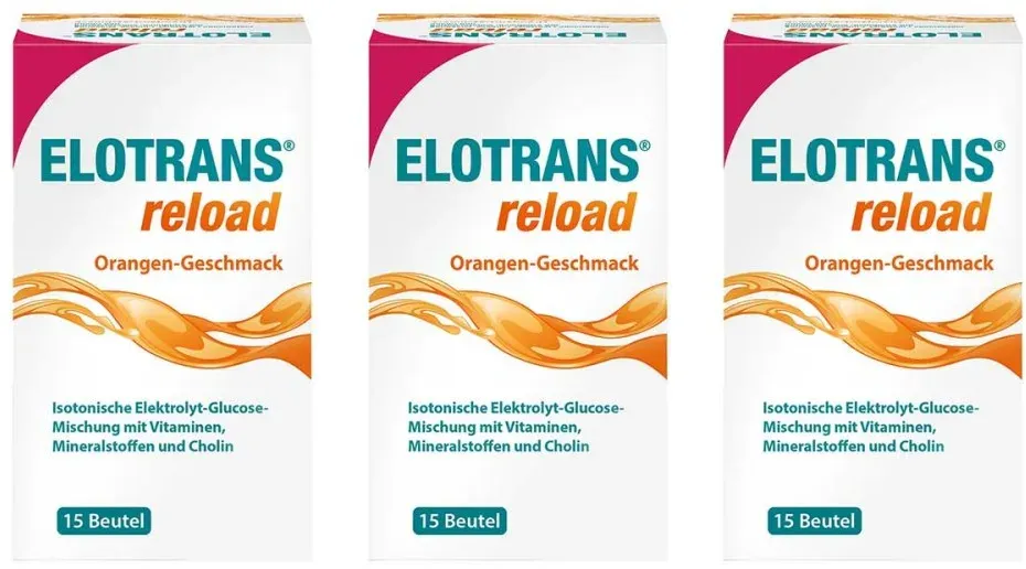 Elotrans Reload Elektrolyt-Pulver mit Vitaminen