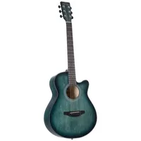 Red Hill H00LC Westerngitarre, Grand Auditorium, Cutaway, Linde Decke,