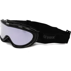 Skibrille g.gl. 300 TOP take off black-carbon Goggles + Wechelscheibe silber SCHWARZ NO SIZE