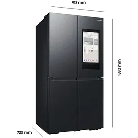 Samsung RF65DG9H0EB1EF Mutli Door (636 l, 1830 mm hoch, Schwarz)