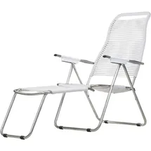 Fiam - Jan Kurtz Spaghetti Liegestuhl 60 x 186 x 110 cm weiß