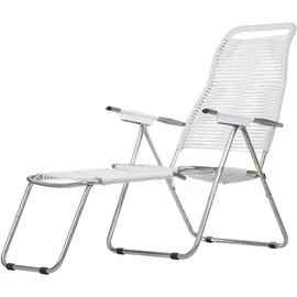 Fiam - Jan Kurtz Spaghetti Liegestuhl 60 x 186 x 110 cm weiß