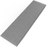 Vicco Bankauflage Grau, 140 cm