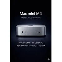 Apple Mac mini M4 2024 16 GB RAM 1 TB SSD 10-Core GPU CZ1CF-002000