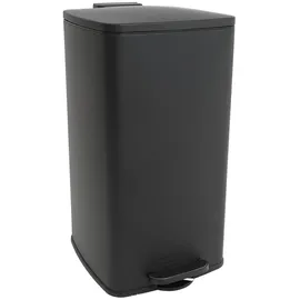 Proregal Mülleimer 50 l Matt Schwarz
