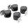 BGS Doppel-Lenkrollen-Satz Ø 40 mm 4-tlg. 0,21 m