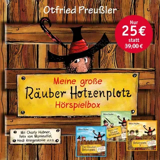 Der Räuber Hotzenplotz - Hörspiele: Meine große Räuber Hotzenplotz-Hörspielbox: 6 CDs