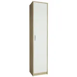 matkam Bücherregal 39 x 35 x 180 cm Weiß