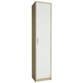 matkam Bücherregal 39 x 35 x 180 cm Weiß