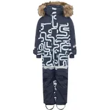 Didriksons Kinder Bjärven 2 Schneeanzug (Größe 90, blau)