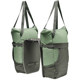 Vaude TwinShopper Fahrradtasche (Größe 44L, gruen)