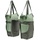 Vaude TwinShopper Fahrradtasche (Größe 44L, gruen)