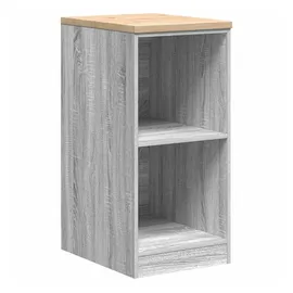 vidaXL - Garagen-aufbewahrungsschrank Grau Sonoma Massivholz Kiefer