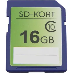 SD-Speicherkarte 16 GB