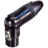 Neutrik NC7FRX-B XLR-Steckverbinder Buchse, gewinkelt Polzahl: 7 Schwarz 1