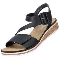 Rieker V3660-02 schwarz Luzern für Damen, schwarz, Gr. 37