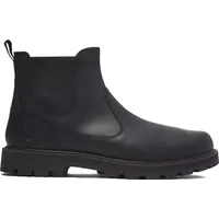 Timberland Mens Mid Chelsea Boot black full grain 11