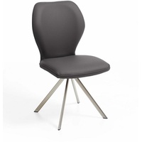 Niehoff Sitzmöbel Colorado Trend-Line Design-Stuhl Edelstahlgestell - Leder -