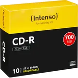 Intenso CD-R 700MB 52x 10er Jewel Case
