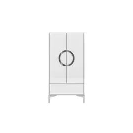 Novel Highboard 120 x 114 x 40 cm Weiß