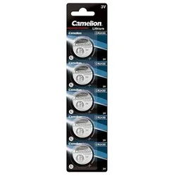 Camelion CR2430 Lithium Knopfzelle 3V 5 Batterien - 1 x 5er Streifen