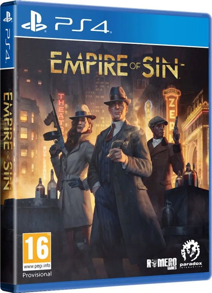 Paradox Interactive Empire of Sin - Day One, PlayStation 4, M (Reif), Physische Medien