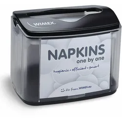 GASTRO NAPKINS Tischspender für Spenderservietten modernes Design schwarz ABS Metall