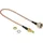 DeLock WLAN-Antennen Anschlusskabel [1x SMB-Buchse - 1x F-Stecker] 0.25m Braun