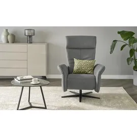 Wohnwert Funktionssessel Maxima Mikrofaser 87 x 120 x 97 cm Grau elektrisch