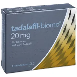 Tadalafil-biomo 20 mg Filmtabletten 4 St