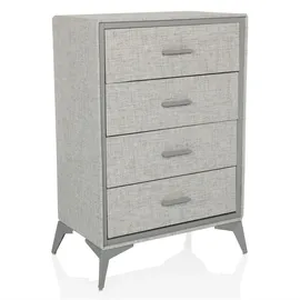 hjh living Skuffy 60 x 90 x 35,5 cm Grau