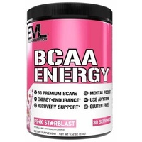 Evl Nutrition BCAA Energy, 291g Dose, Pink Starblast