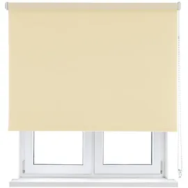 VIEWTEX Thermo-Verdunkelungsrollo, elfenbeinfarben, 120 x 250 cm, blockiert das Licht, 5 Jahre Garantie