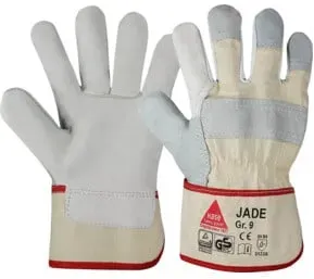 Hase Arbeitshandschuhe Jade Größe 11, Narbenleder