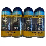 NIVEA Fresh Ocean Deo Roll-On 4 x 50 ml