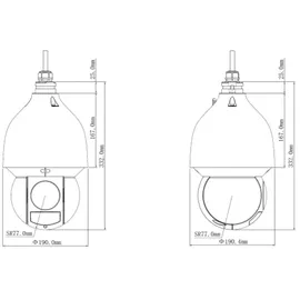 Dahua DH-SD5A445GB-HNR Weiß