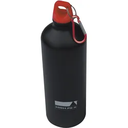 Alu Sportflasche 1 L Trinkflasche Fahrrad Wasser Flasche Karabiner EINHEITSGRÖSSE