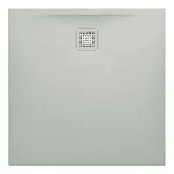 LAUFEN Pro Duschwanne H2109560770001 Marbond Ablauf seitl hellgrau