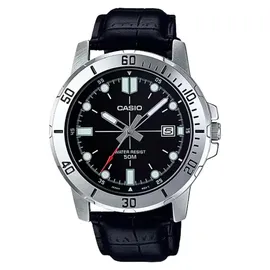Casio Sport Collection Diver Quarz Leder 40 mm MTP-VD01L-1EV