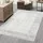 Carpet City "ANTIK232", grau, B:160cm H:10mm L:230cm, Polyester, Teppiche, Kurzflor, 3D-Optik, Klassisch-Modern für Wohnzimmer, Schlafzimmer