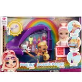 MGA Entertainment Rainbow High Little Compact Playset- Swim